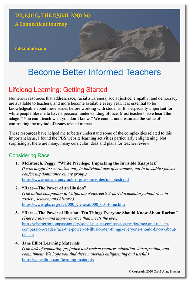 Become Better Informed Teachers