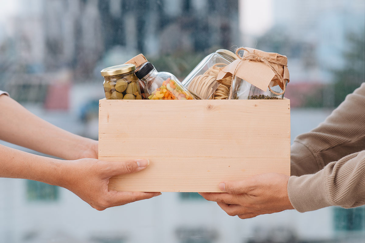 Food pantry box